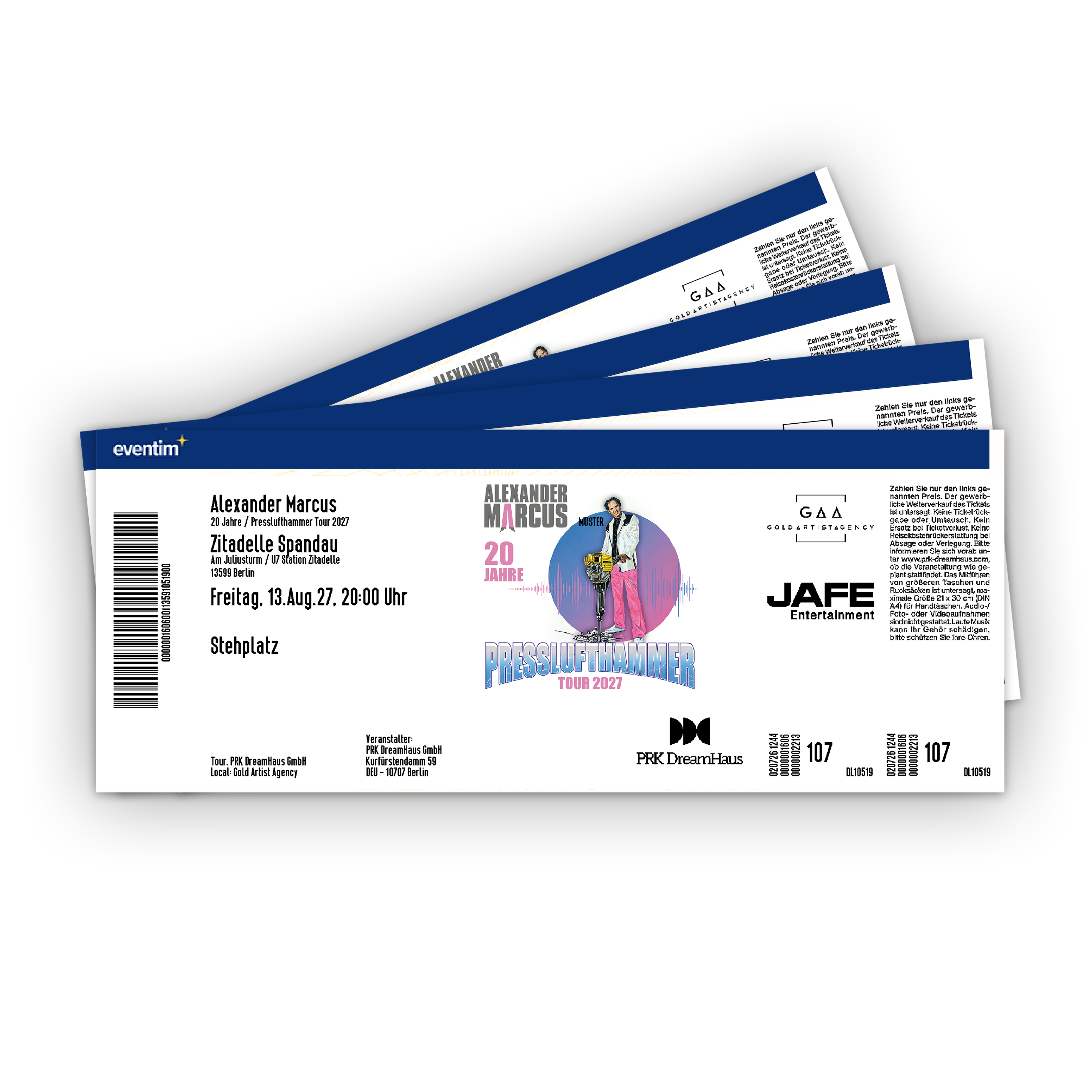 20 Jahre / Presslufthammer Tour 2027 - Konzertticket