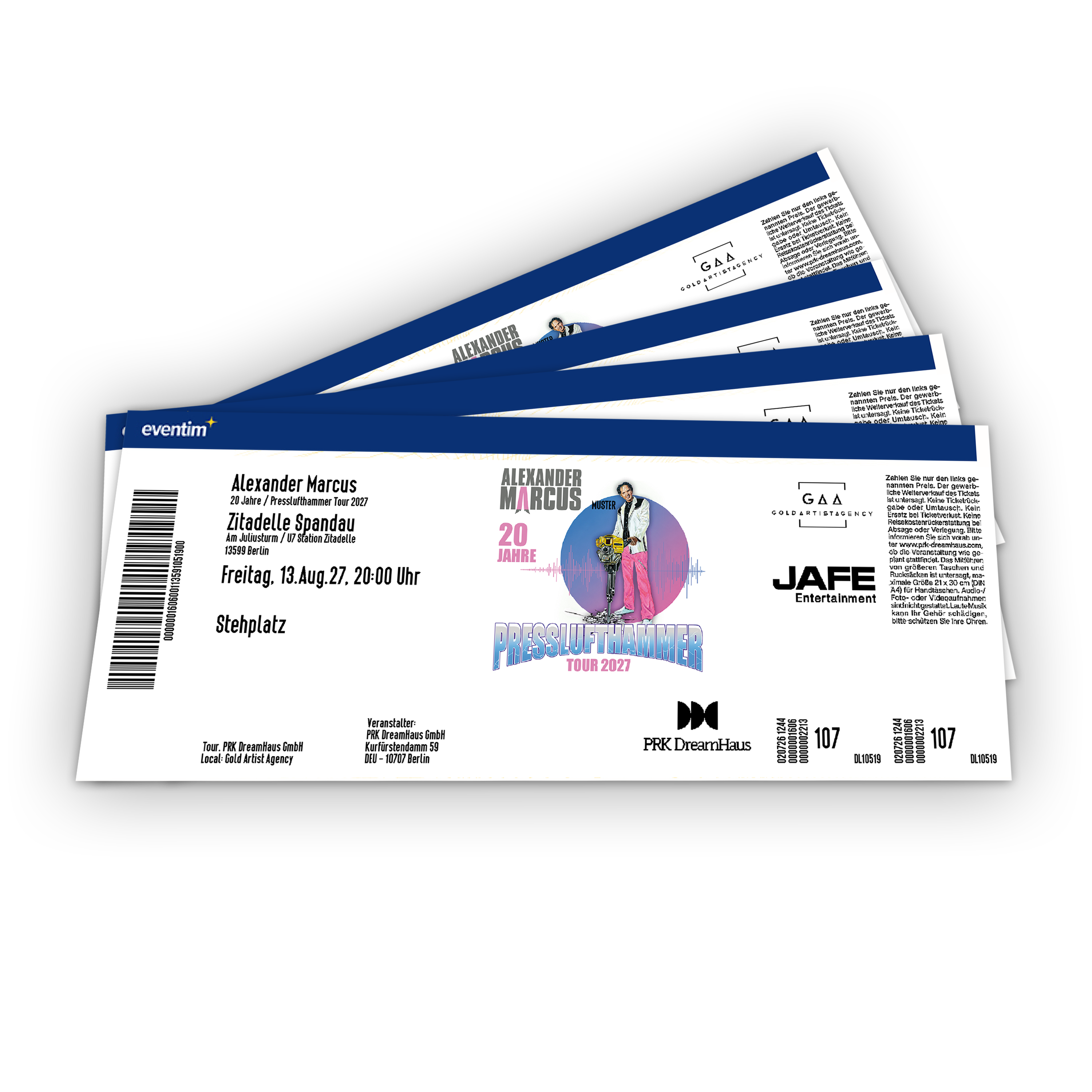 20 Jahre / Presslufthammer Tour 2027 - Konzertticket